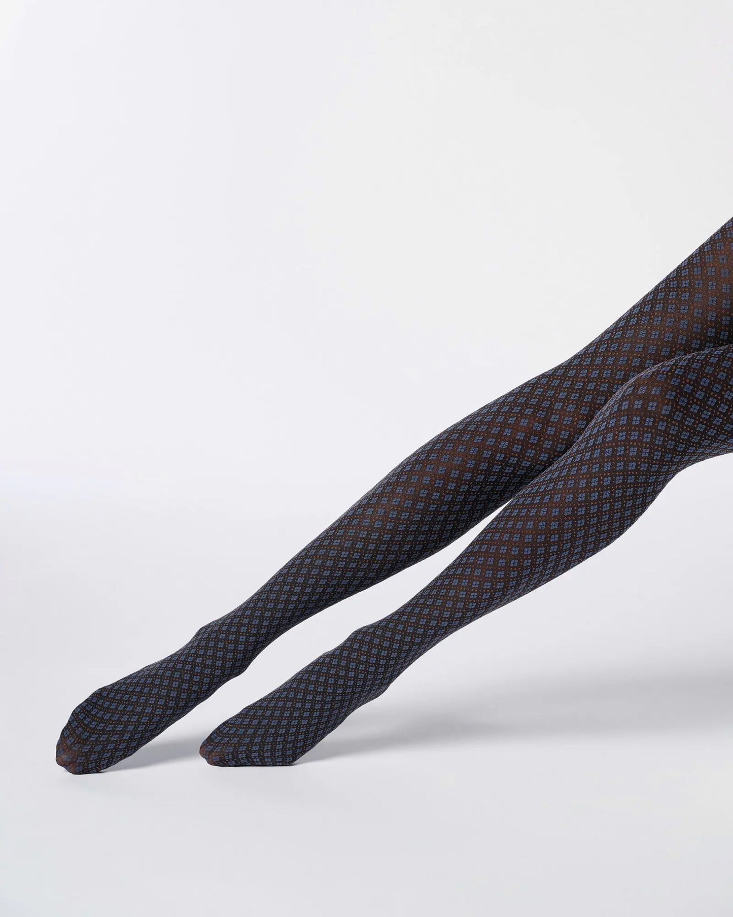 Tie Pattern Tights
