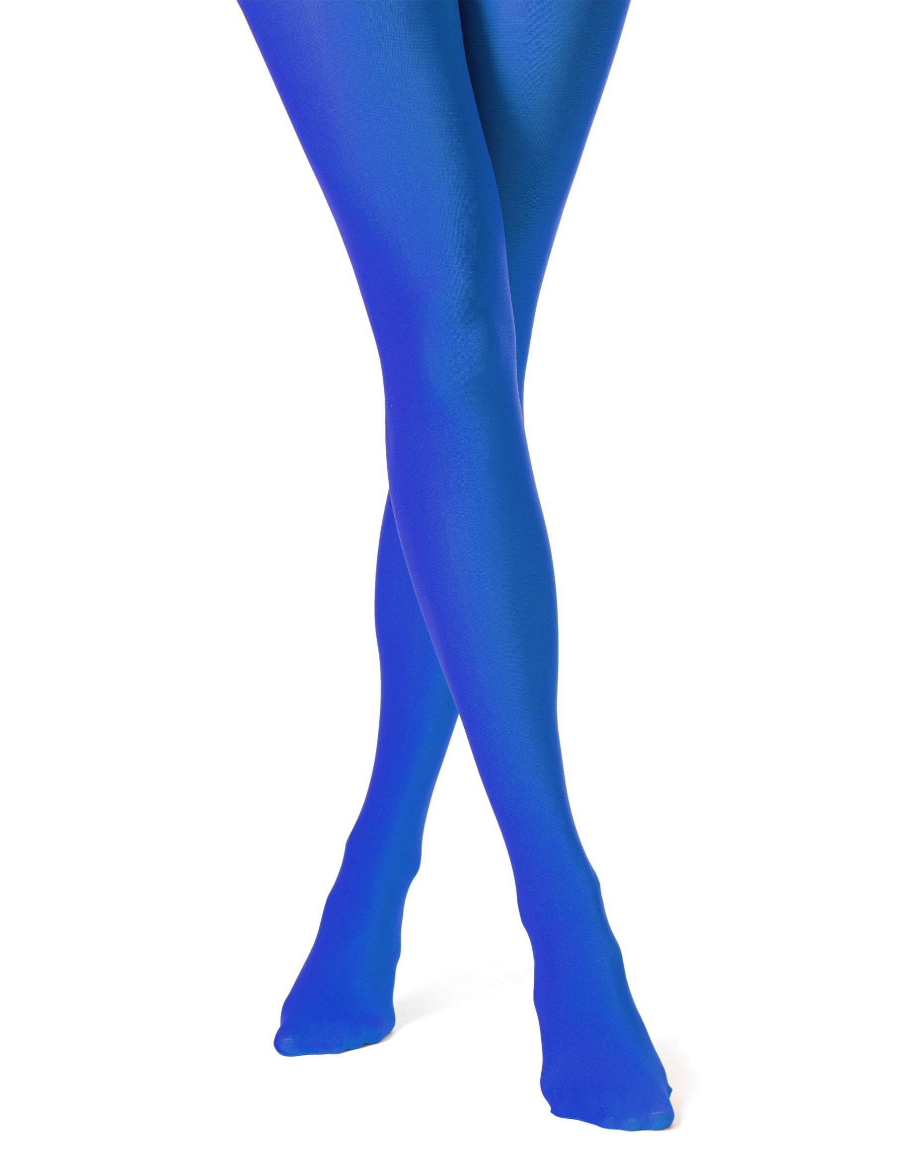 Trasparenze Sophie 70 Collant - coloured opaque tights in royal blue (cina)