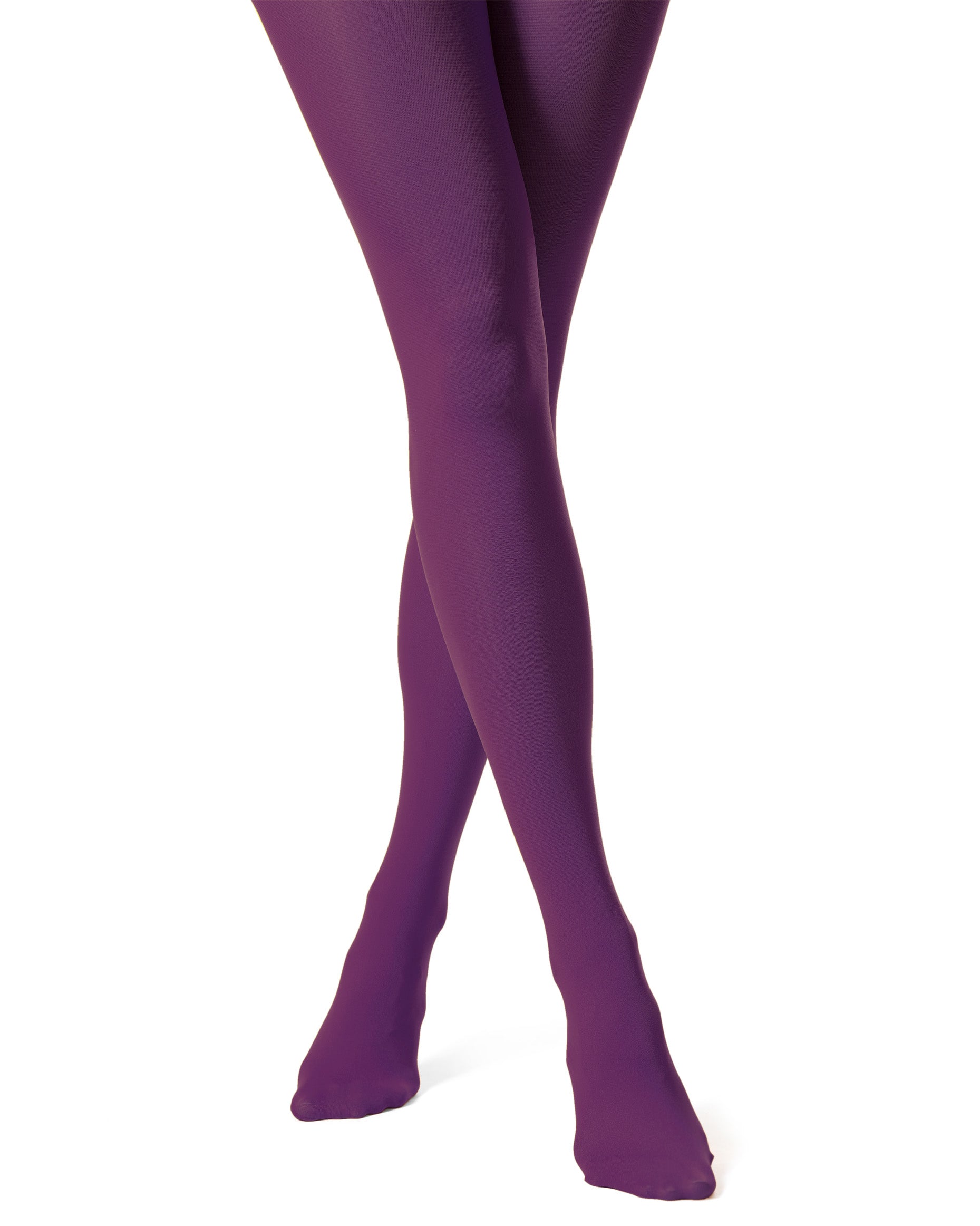 Trasparenze Sophie 70 Collant - coloured opaque tights in dark purple (magenta)