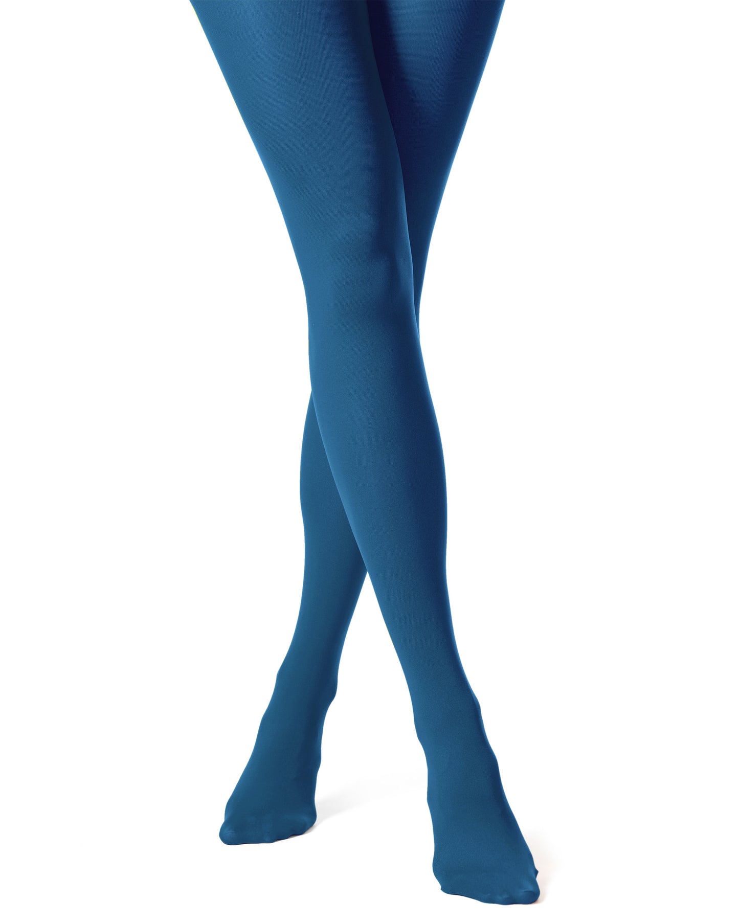 Trasparenze Sophie 70 Collant - coloured opaque tights in teal blue (ottanio)