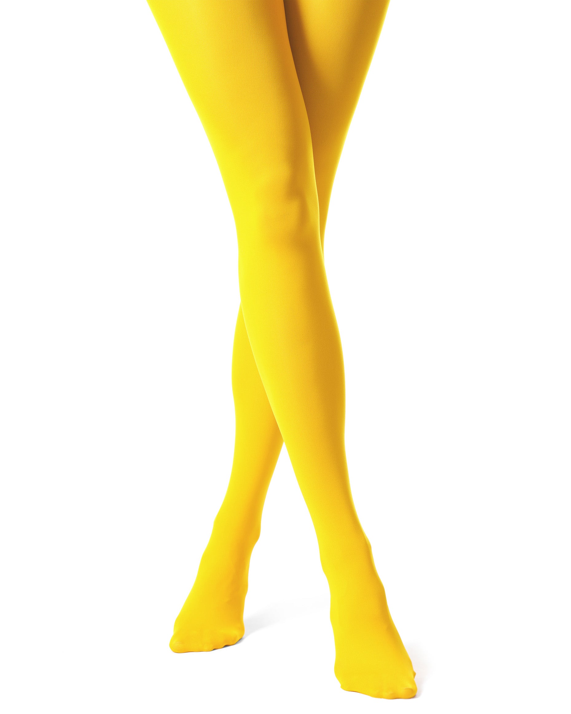 Trasparenze Sophie 70 Collant - coloured opaque tights in bright yellow.