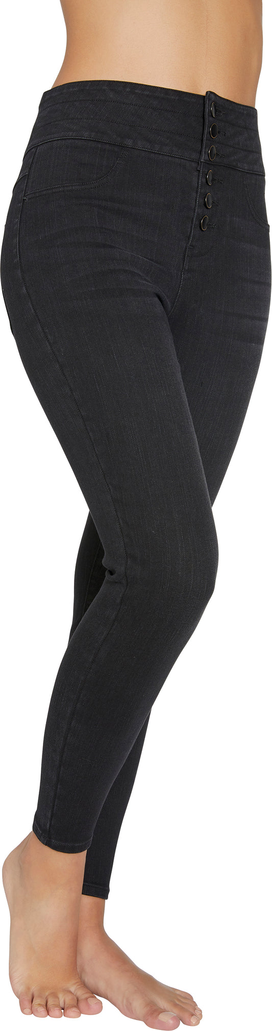Ysabel Mora 70268 Jeggings - black high waisted denim leggings