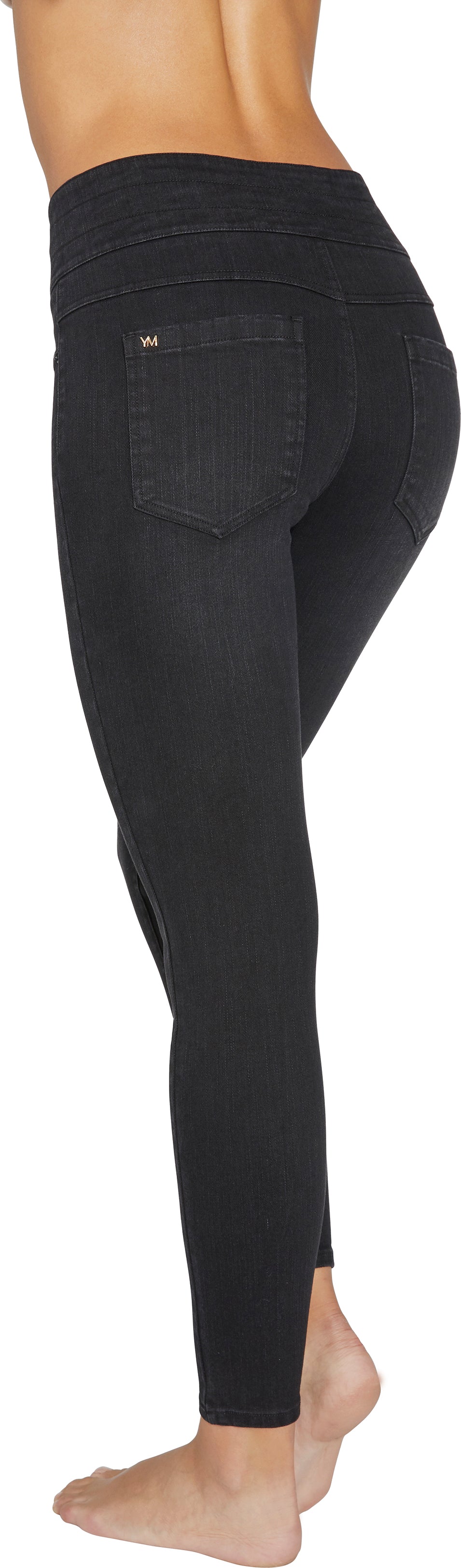 Ysabel Mora 70268 Jeggings - black high waisted denim leggings