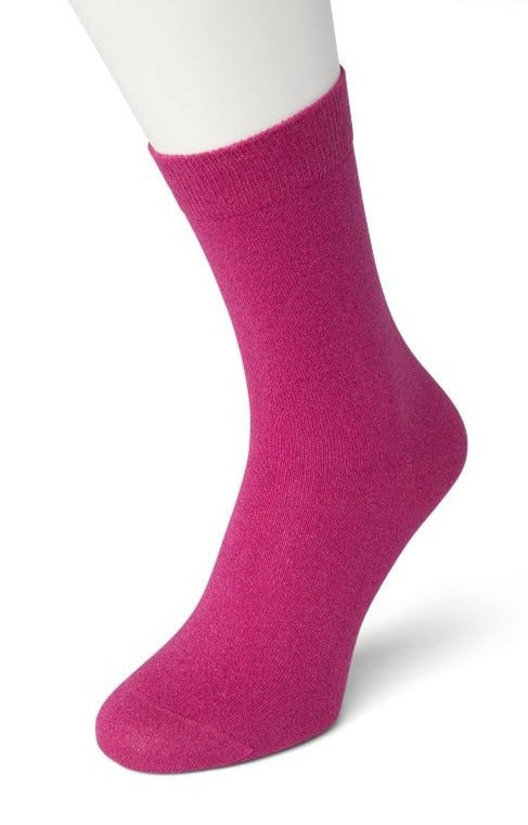 Bonnie Doon BP051138 Cotton Sparkle Socks - Pink (Cheerleader) socks with sparkly glitter lam̩ lurex