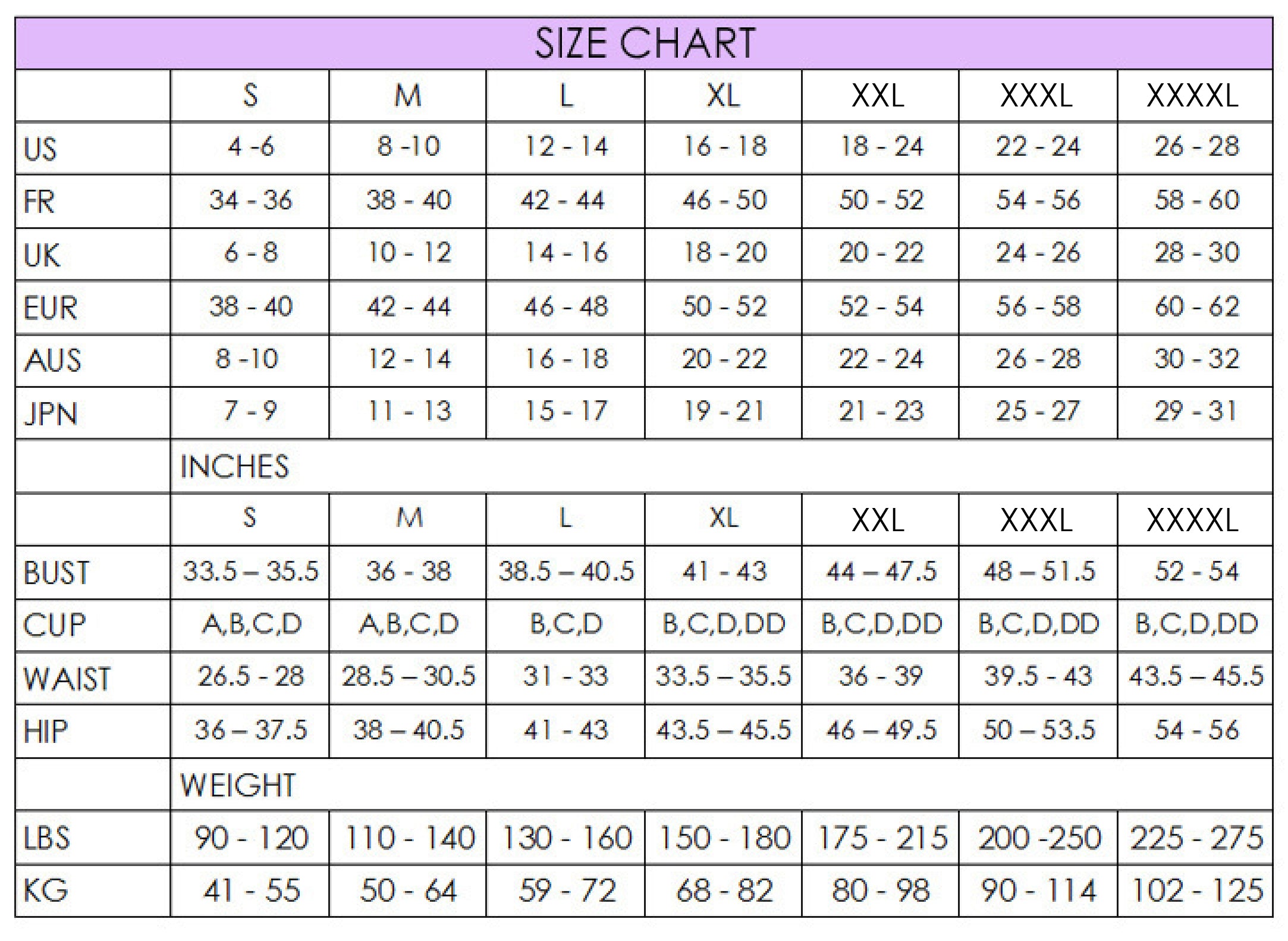 Size Charts Tights Dept Dublin Ireland size-charts-tights-dept-dublin-ireland
