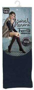 Ysabel Mora - 15841 Thermal knee-high socks. Fleece lined socks perfect for the cold Winter weather, available in black and navy.