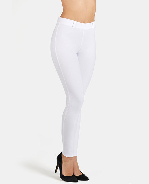 Ysabel Mora - 70214 Push-up Jeans - white denim stretch cotton jeans/jeggings, available in sizes S,M, L and XL