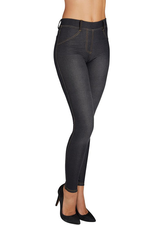 Ysabel Mora - 70214 Push-up Jeans - black denim stretch cotton jeans/jeggings, available in sizes S,M, L and XL