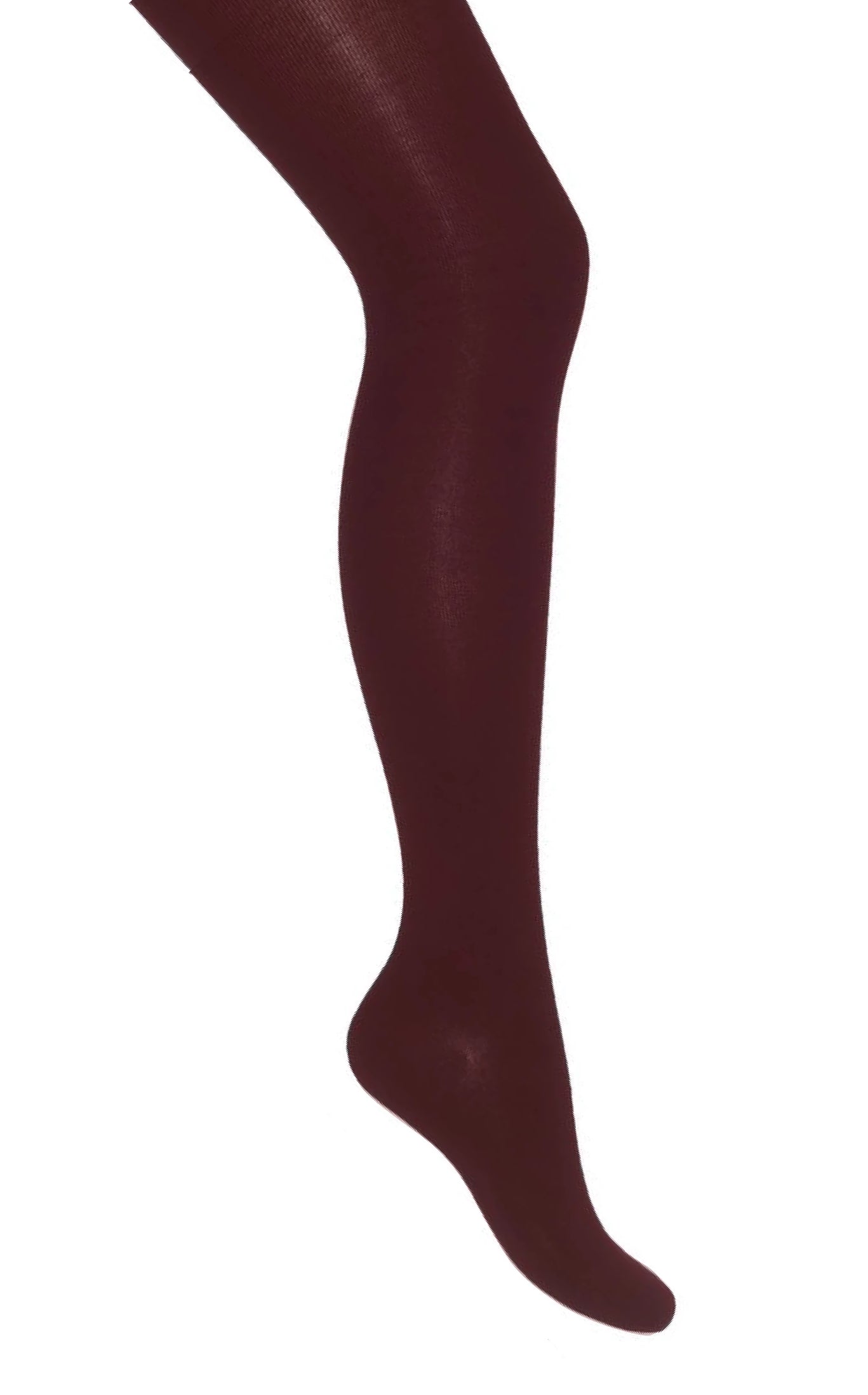 Bonnie Doon Cotton Tights - wine knitted Winter thermal warm tights