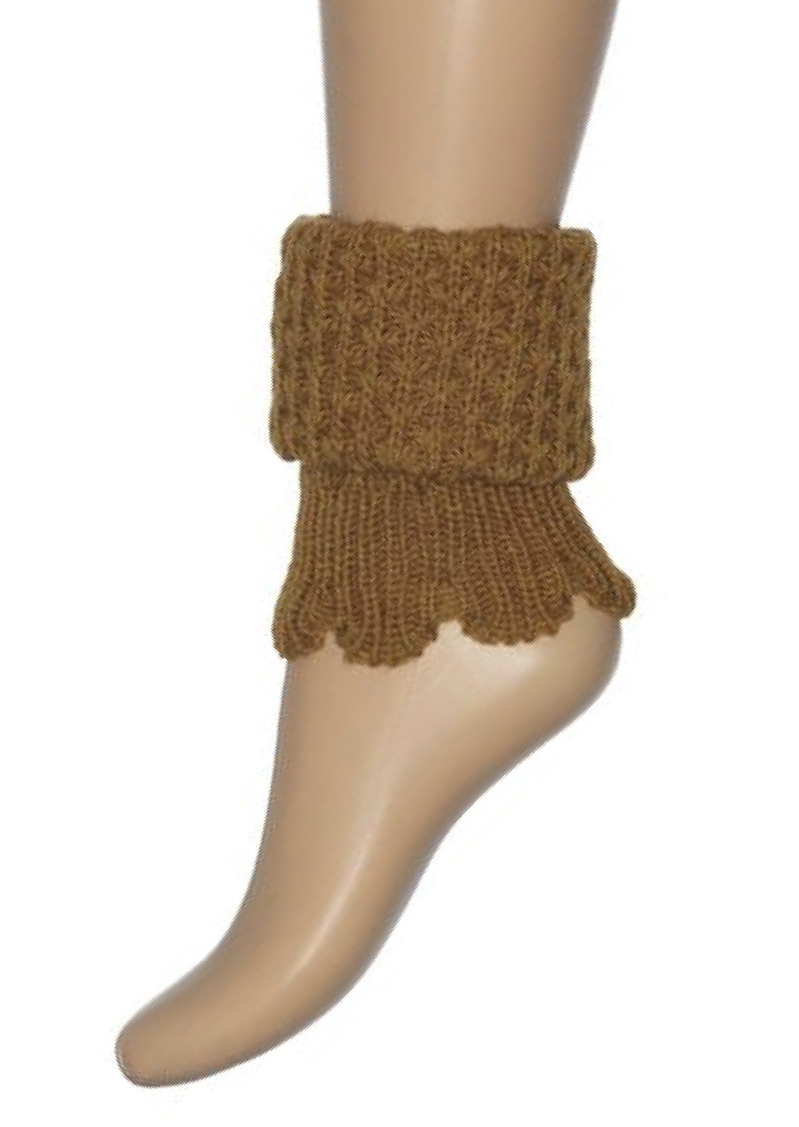 Bonnie Doon - Honeycomb Boot Top BN351789 - mustard yellow (otter) leg warmer boot cuff