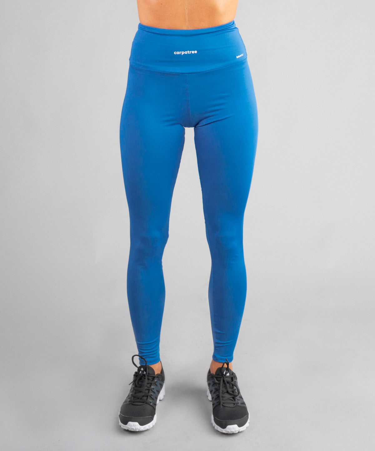 Carpatree High Waist Leggings - cobalt blue high waisted sports leggings, perfect activewear