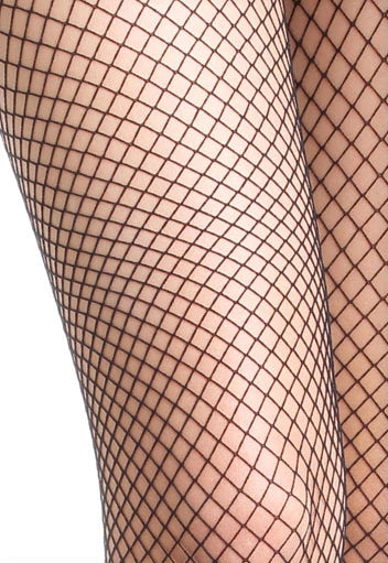 Omsa Beat Collant - classic diamond fishnet tights in black, cream and nude