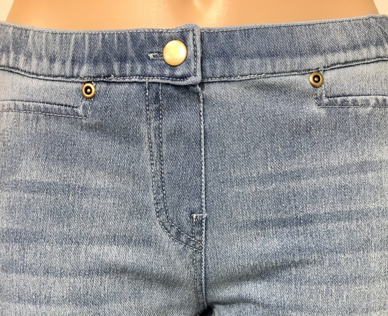Omsa 3032 Cast Jeggings - stretch denim leggings in light and dark denim