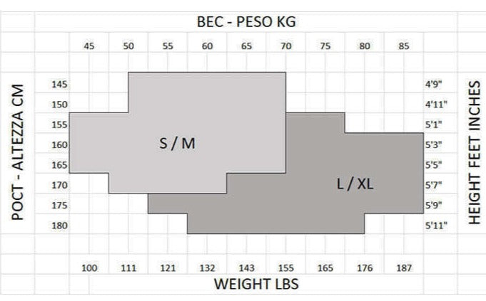 OroblÌ_ - Size Chart