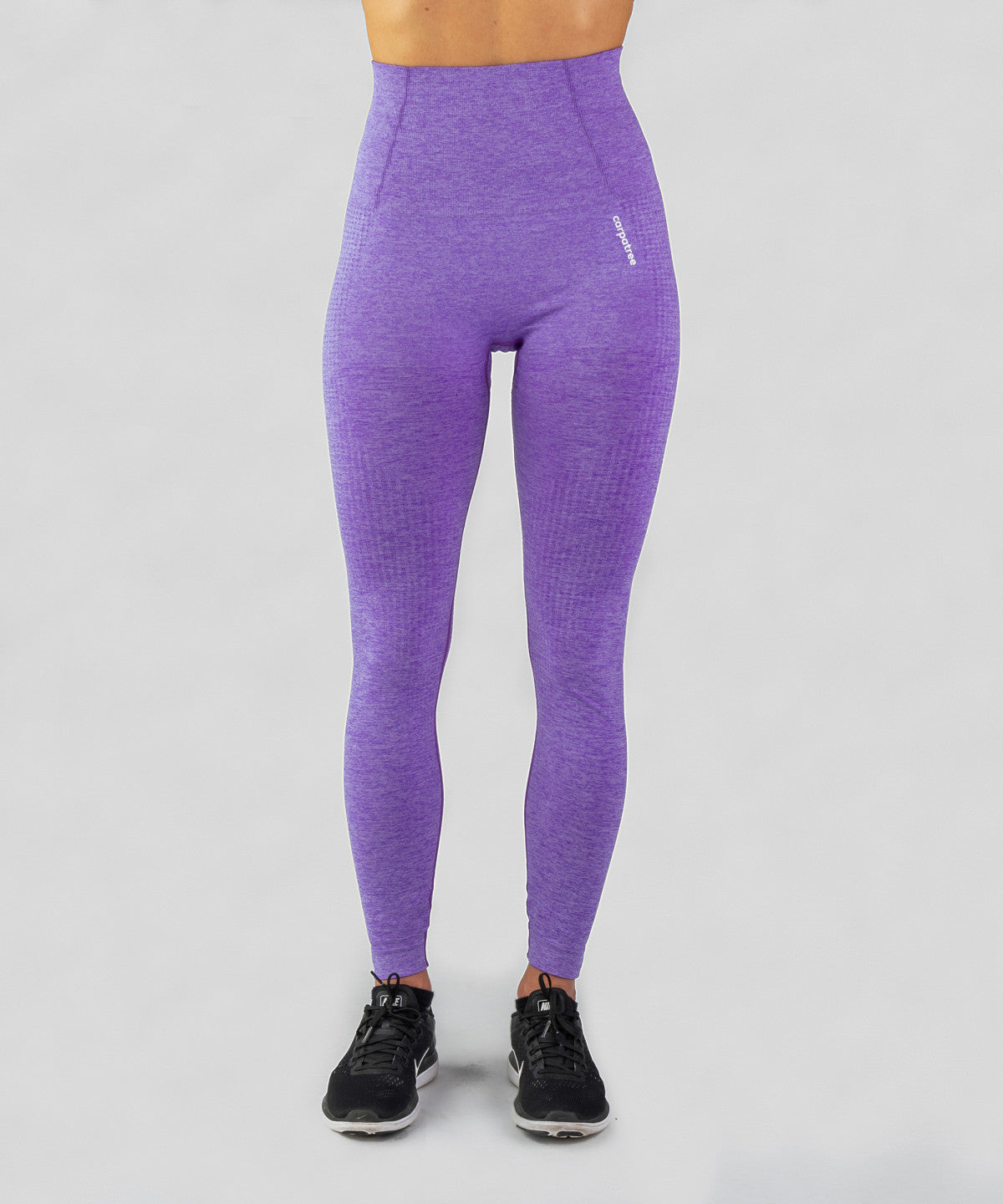 Carpatree Model One Seamless Leggings - purple high waisted activewear sports leggings