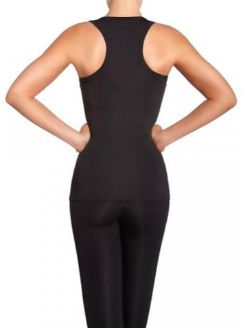 BasBlack Teamtop 70 - black razor back sports top