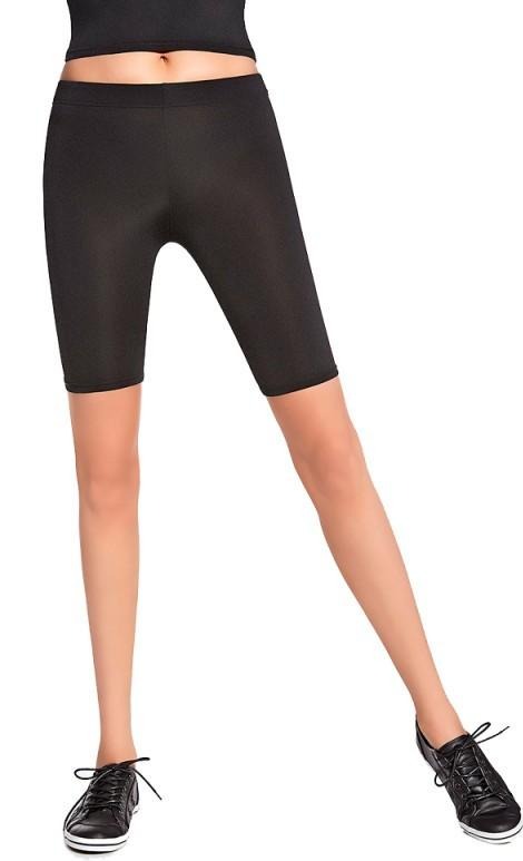 BasBlack Forcefit 50 - black sports cycling shorts