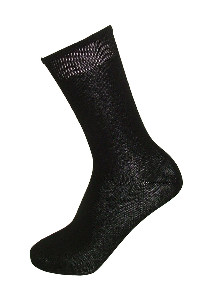 Ysabel Mora - 1Ysabel Mora 2343 Algodon - 100% cotton ankle socks in black