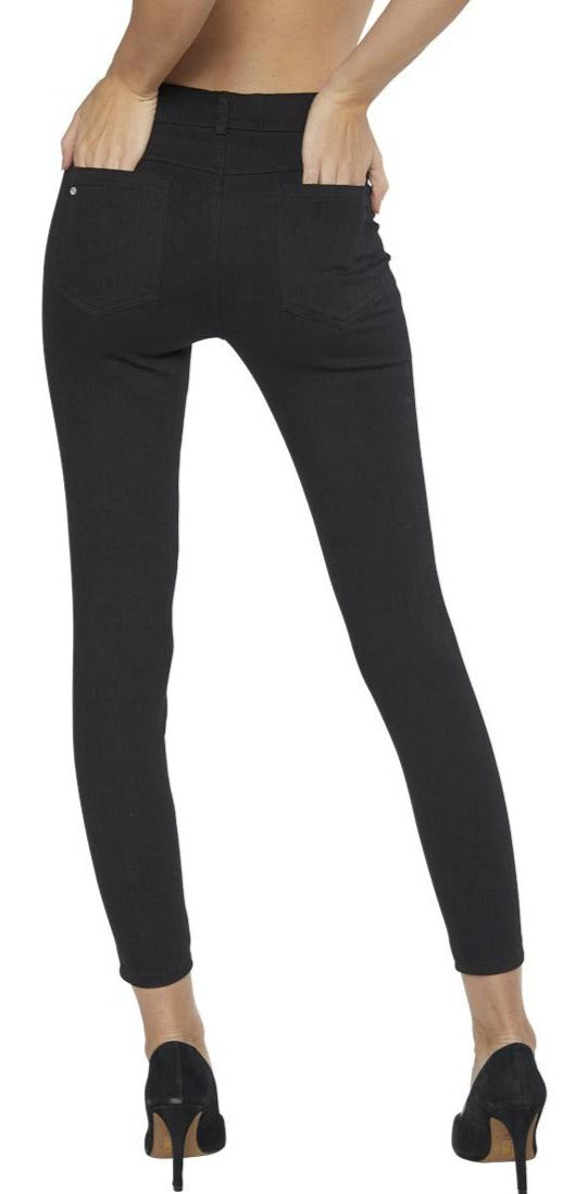 Ysabel Mora 70248 Black Denim Jeggings