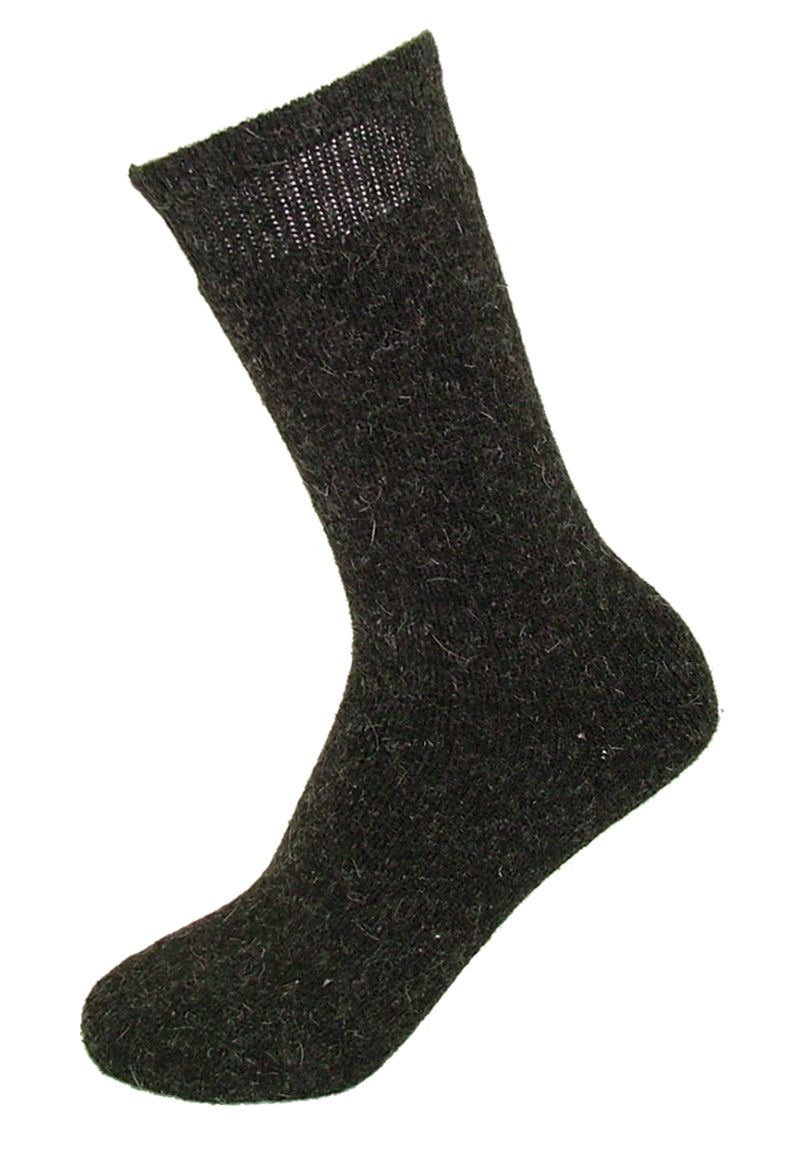 Ysabel Mora 12346 Angora Socks - warm wool mix thermal socks in black