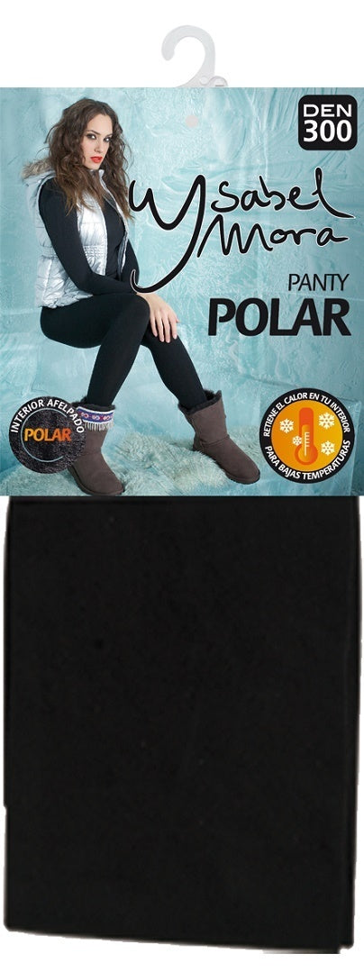 Ysabel Mora - 16842 Polar Tights - ultra warm and cozy 300 denier tights with thick fleece lining, perfect winter thermal tights