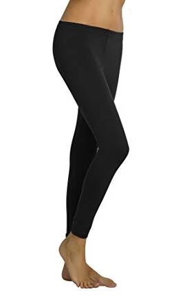 Ysabel Mora - 70002 Thermal Fleece Lined Black Leggings