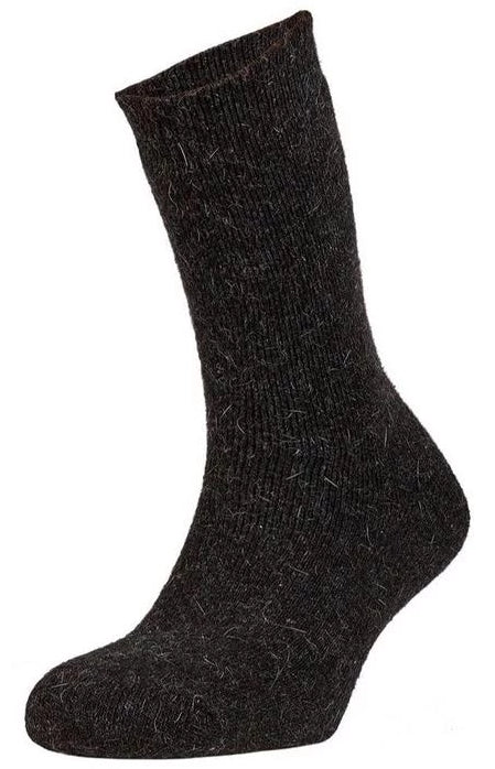 Ysabel Mora 12346 Angora Socks - warm wool mix thermal socks in black